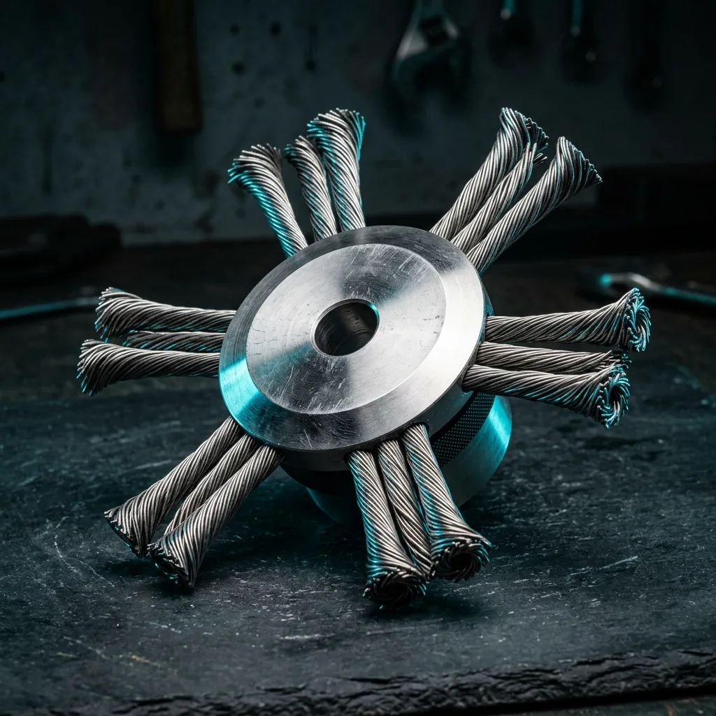 IronCut 6-Blade Braided Steel Wire Trimmer Head